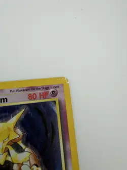 Pokemon Alakazam Base Set 1/102 Holo Rare 1999 80 HP Ken Sugimori - Image 5