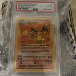 1999 Pokemon Charizard Hob Shadowless 4/102 PSA 4 - Image 2