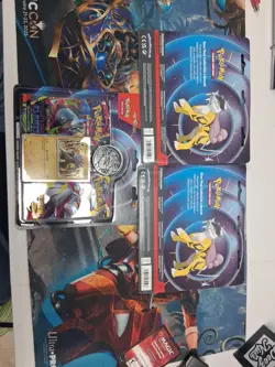 3 Pokemon Mega Evolution & Phantasmal Flames Raikou Promo 2-Pack Blisters Sealed - Image 4
