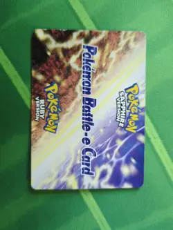 Pokemon Battle E-Reader Card 2003 Sapphire Lady Astrid - Image 2