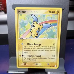 Minun - ex Hidden Legends 67/101 2004 NM Pokemon - Image 1
