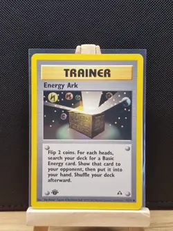 Pokemon TCG 2001 Neo Discovery 1st Edition Energy Ark 75/75 - Near Mint - Image 1