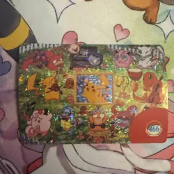 Pocket Monsters #466 Vending Prism Holo Vintage Rare Pokemon Pikachu Picnic - Image 1