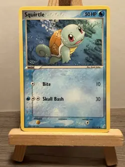 Squirtle 63/100 EX Crystal Guardians Non Holo Regular Pokemon Card - Image 1