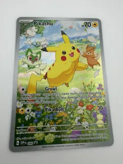 Pokemon Pikachu 088 Sv: Scarlet & Violet Promo Holo 2024 Basic 70 HP - Image 3