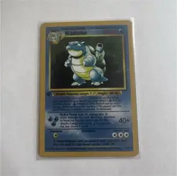 Pokemon Blastoise Base Set Holo Rare 2/102 100 HP English Wizards of the Coast - Image 1
