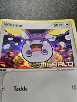 Pokemon EX Emerald Whismur Stamped Reverse Holo 73/106 NEAR MINT - Image 2