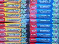 Pokemon TCG Tsareena EX Premium Collection Promo Booster Box - Image 4