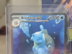 Pokemon TCG Blastoise EX 200/165 Scarlet & Violet 151 English Near Mint NM - Image 4
