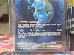 Pokemon TCG Blastoise EX 200/165 Scarlet & Violet 151 English Near Mint NM - Image 5