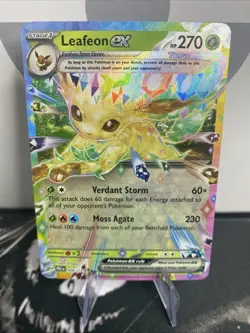 Pokemon TCG - Leafeon ex 006/131 - Double Rare - Prismatic Evolutions - NM/M - Image 1