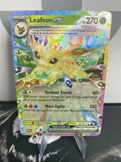 Pokemon TCG - Leafeon ex 006/131 - Double Rare - Prismatic Evolutions - NM/M - Image 2