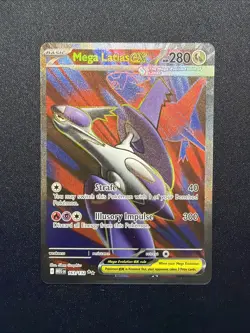 MEGA LATIAS EX 163/132 ULTRA RARE MEGA EVOLUTION POKEMON NM - Image 1