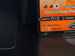 Pokemon TCG Lance's Charizard V SWSH133 Celebrations 25th Black Star Promo - Image 4