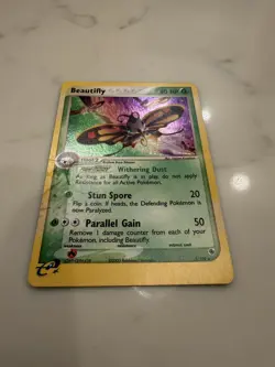 Pokemon TCG Beautifly EX Ruby Sapphire 2/109 Holo Holo Rare 2003 - LP - Image 2