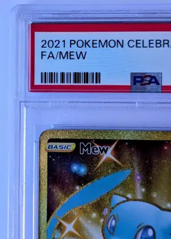 Pokemon Celebrations Mew 025 25th Anniversary FA PSA 10 - Image 3