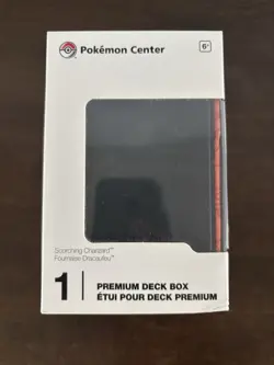 Pokemon TCG: Scorching Charizard Premium Deck Box (New) - Image 1