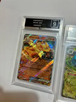 Pokemon 151 Charizard Venusaur Blastoise Graded Slabs 9.5 - EX - English - Image 2