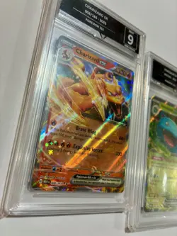 Pokemon 151 Charizard Venusaur Blastoise Graded Slabs 9.5 - EX - English - Image 3