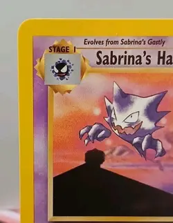 Sabrina's Haunter 55/132 Gym Challenge Regular Pokemon Vintage NEAR MINT - Image 2