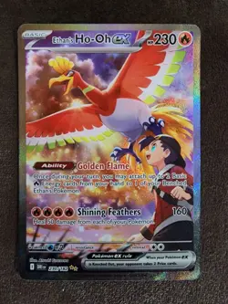 2025 Pokemon Ethan's Ho-Oh EX Sir Destined Rivals 230/182 1 - Image 1