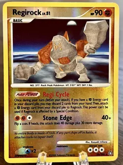 Regirock 38/146 Legends Awakened Pokemon TCG Reverse Holo LP - Image 1
