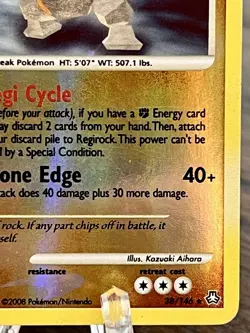 Regirock 38/146 Legends Awakened Pokemon TCG Reverse Holo LP - Image 5
