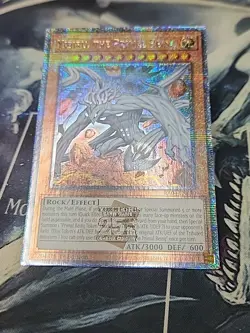 Yu-Gi-Oh! Nibiru the Primal Being RA04-EN030 Alt Art Quarter Century Secret Rare - Image 2