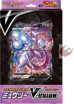 Pokemon card SP5 005-008/013 Mewtwo V-UNION 1 Box Factory Sealed - Image 1