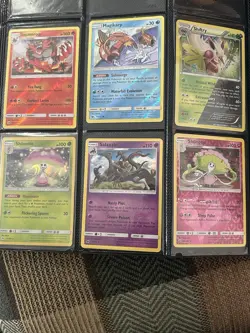 Pokemon TCG Lot Of 6 Reverse & Holo Foil Cards From 2016-2017 All NM/LP - Image 1