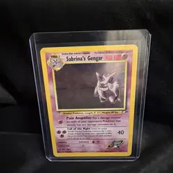 Pokemon TCG Sabrina's Gengar Holo Gym Challenge Card 14/132 Rare - Image 4