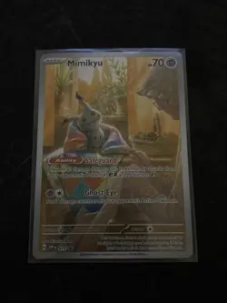 Pokemon TCG Mimikyu Scarlet & Violet Promo Card 075/Promo - Image 1