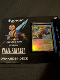Magic: The Gathering Final Fantasy X Commander Deck Counter Blitz Tidus MTG FF - Image 1