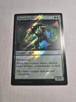 Marauding Mutagen (Acidic Slime) 48 NM Surge Foil MTG TCM Magic - Image 1