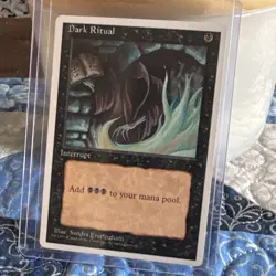 Dark Ritual 4th Edition MTG - Image 1