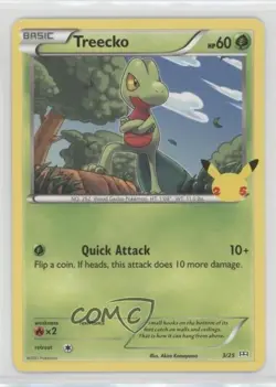 Treecko Pokemon Sword & Shield McDonald's Collection #3 - Image 1