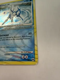 Arceus AR4 Platinum Arceus Holo Rare Pokemon Card - MP - Image 4