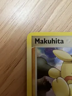 Pokemon Makuhita 54/106 ex Emerald Reverse Holo Stamped LP - Image 3