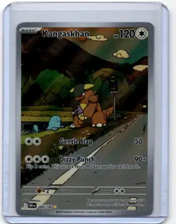 Pokemon TCG Kangaskhan Illustration Rare 204/182 Destined Rivals Near Mint - Image 1