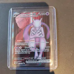 Pokemon Team Rocket's Mewtwo EX 213/182 Sv10 Destined Rivals Holo 280 HP - Image 1