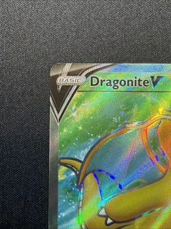Dragonite V ⭐ 076/078 Holo Rare Ultra Pokemon GO 2022 Pokemon NM - Image 2