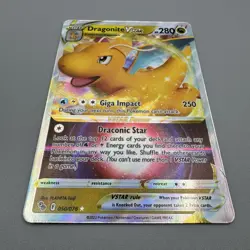 Dragonite VSTAR NM/M 050/078 Pokemon GO Ultra Rare Holo Pokemon Card - Image 5