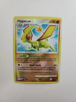 Flygon Rare 5/132 DP Secret Wonders Reverse Holo Pokemon Card MP - Image 1