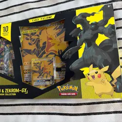 Pokemon TCG - Pikachu & Zekrom GX Premium Collection Box - Sealed - Image 3
