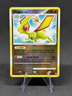 Flygon Rare 5/132 DP Secret Wonders Reverse Holo Pokemon Card NM - Image 1