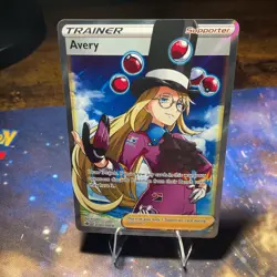 Pokemon Avery 187/198 Chilling Reign Trainer Full Art Holo Ultra Rare - Image 1