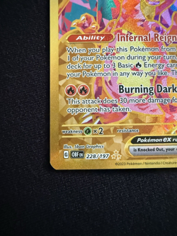 Charizard ex 228/197 Obsidian Flames Hyper Rare NM Pokemon TCG - Image 5