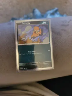 Scraggy SVP 186 - Pokemon Scarlet & Violet Black Star Promo - Journey Together - Image 2