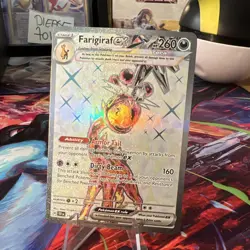 Pokemon Farigiraf ex SV05: Temporal Forces Ultra Rare Holo 260 HP 194/162 - Image 2