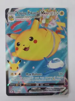 Pokemon Flying Pikachu VMax 007/025 Celebrations 25th Anniversary Holo Rare - Image 1